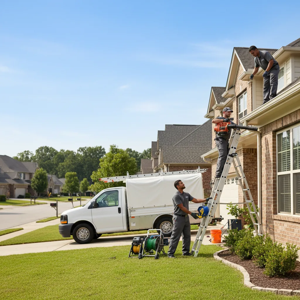 Home Gutter Service in Wingate, TX near me